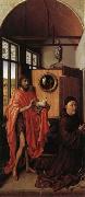 unknow artist Heinrich von Werl and St.john the Baptist Sweden oil painting artist